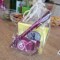 Ein Stift in einer Tüte