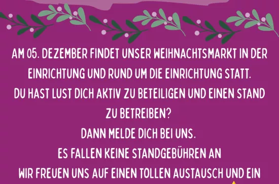Stände gesucht
